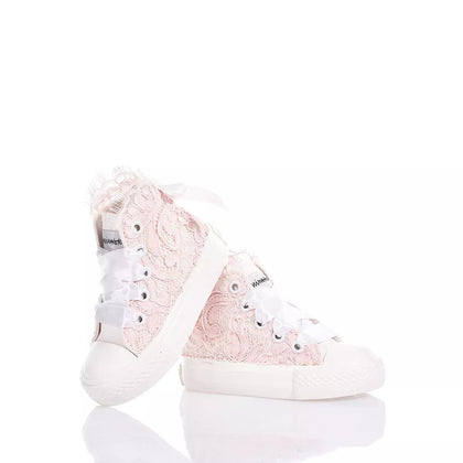 Mimanera Airlines Baby Pink Amabel Airlines Lace,Special,Swarovski