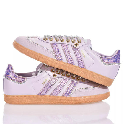 Adidas Samba Purple Skin Samba Animalier, Swarovski