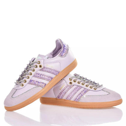 Adidas Samba Purple Skin Samba Animalier, Swarovski