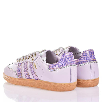 Adidas Samba Purple Skin Samba Animalier, Swarovski