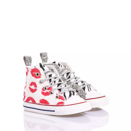 Converse Baby Glitter Kiss Chuck Taylor Hi Animalier, Glitter, Special