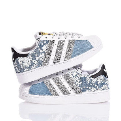 Adidas Superstar Junior Denim Superstar Glitter,Special