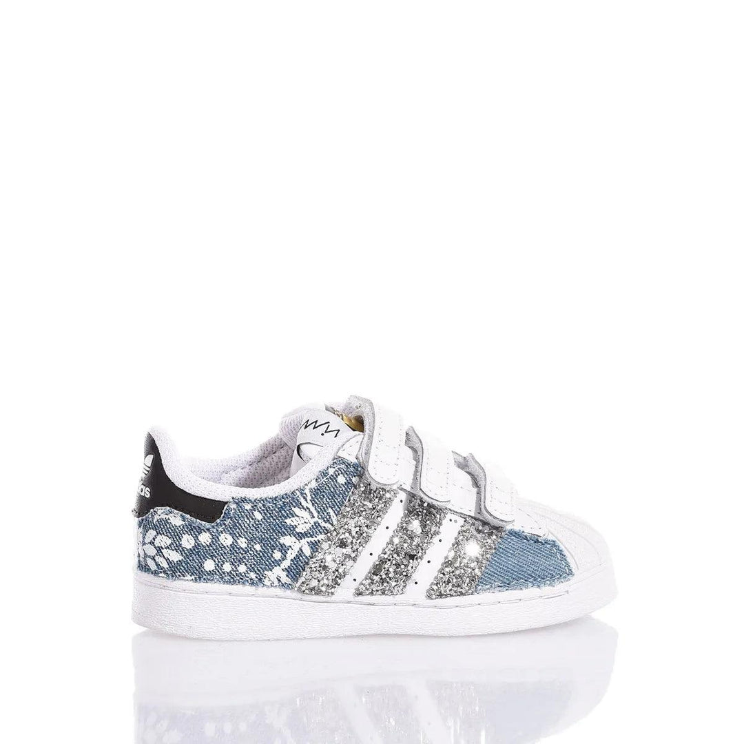 Adidas Superstar Baby Denim Superstar Glitter,Special
