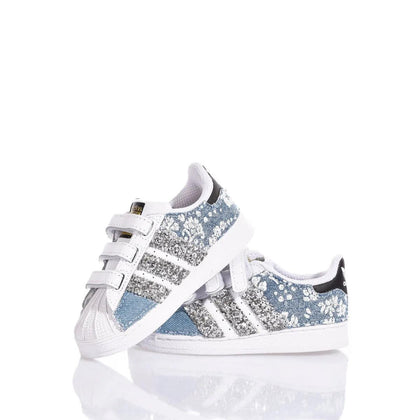 Adidas Superstar Baby Denim Superstar Glitter,Special