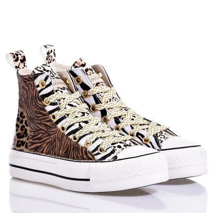 Converse Platform Jungle Mix Platform Animalier