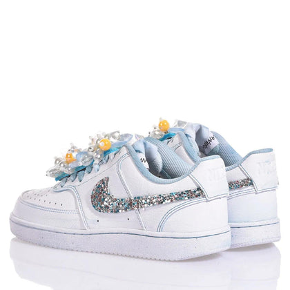 Nike Light Blue Ice Court Vision Glitter,Special
