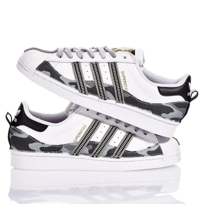 Adidas Superstar Gray Camo Superstar