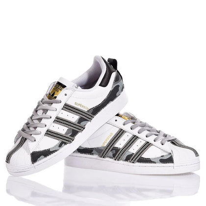 Adidas Superstar Gray Camo Superstar