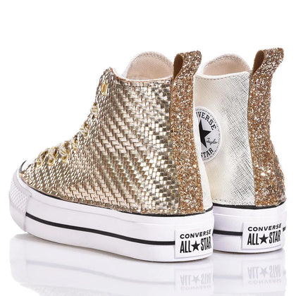 Converse Platform Gold Braid Platform