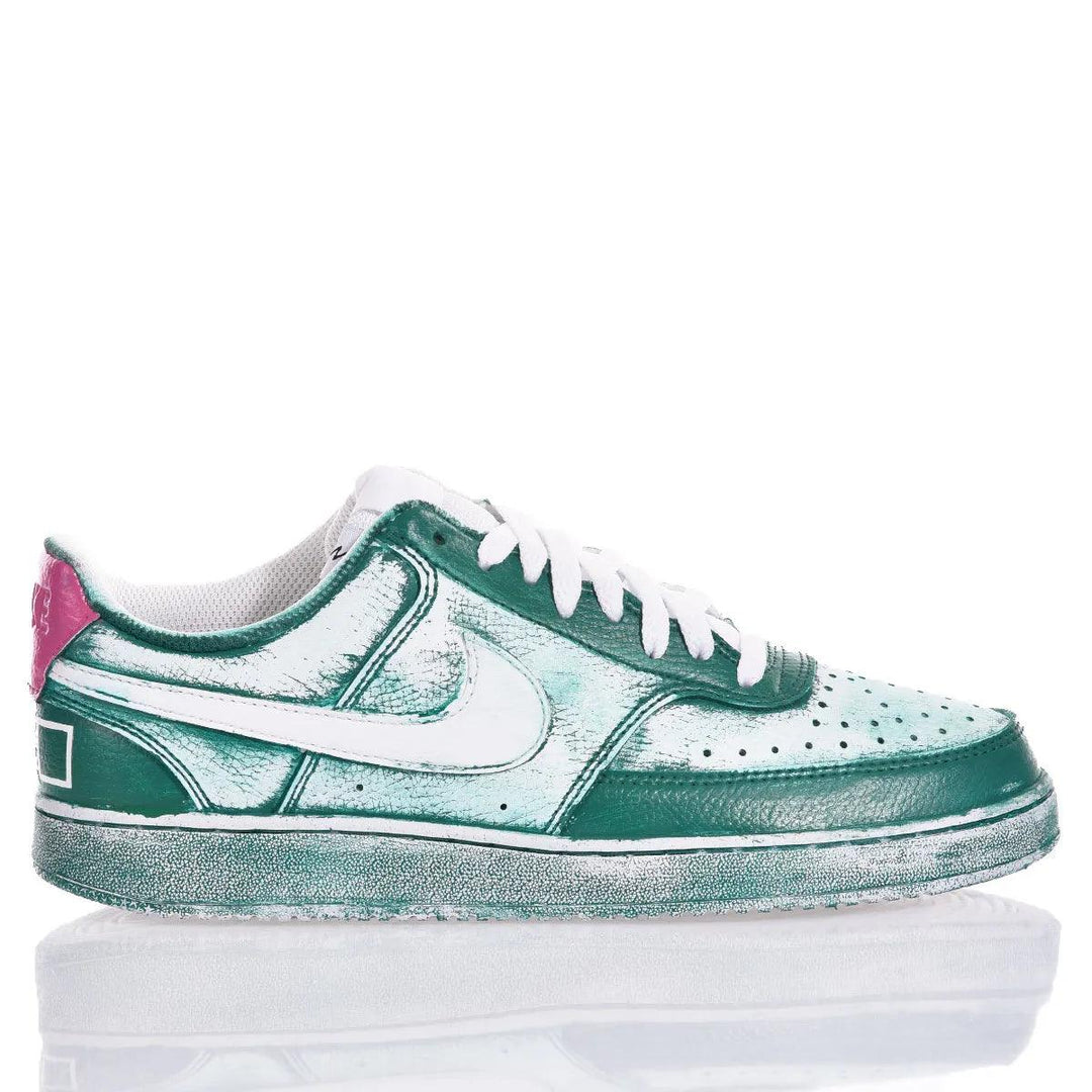 Nike Green Game Court Vision Painting