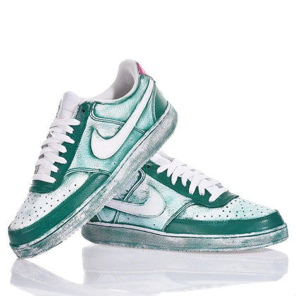 Nike Green Game Court Vision Painting