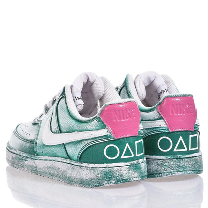 Nike Green Game Court Vision Painting