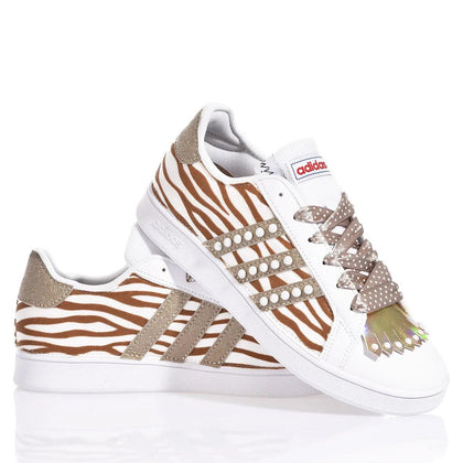 Adidas Zebra Cream Animalier, Glitter, Special