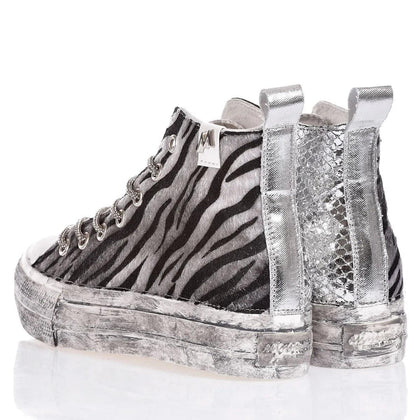 Mimanera Airlines Platform Silver Jungle Airlines Platform Animalier, Dewashed