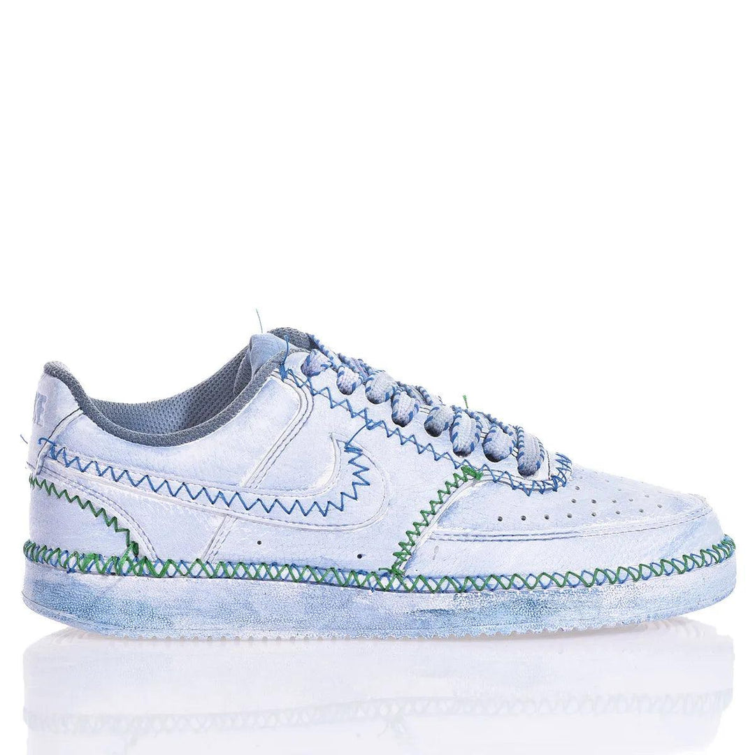 Nike Blue Wax Court Vision Delavato,Special