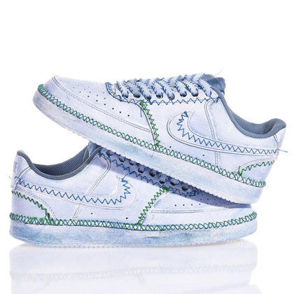 Nike Blue Wax Court Vision Delavato,Special