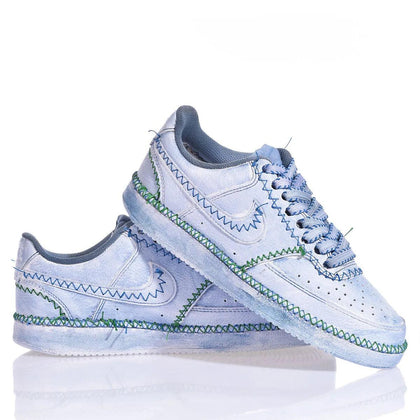 Nike Blue Wax Court Vision Delavato,Special