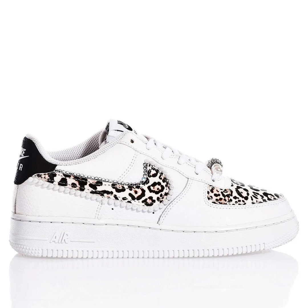Nike Air Force 1 Leo Pearly Air Force 1 Animalier,Special,Swarovski
