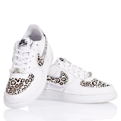 Nike Air Force 1 Leo Pearly Air Force 1 Animalier,Special,Swarovski