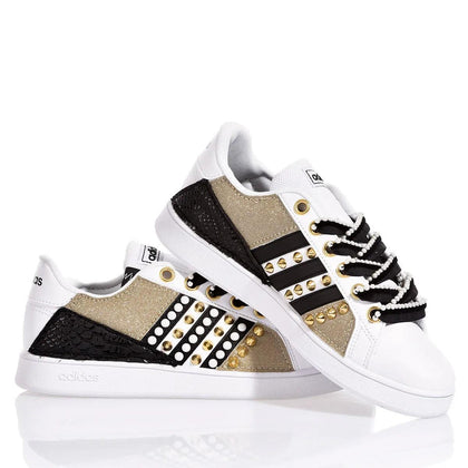 Adidas Studs & Pearls Advantage Studs,Glitter,Special