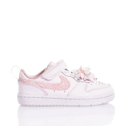 Nike Junior Pink Ice Court Vision