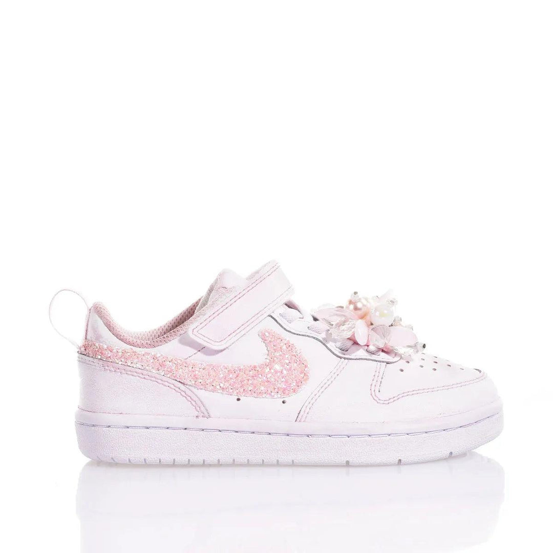 Nike Junior Pink Ice Court Vision