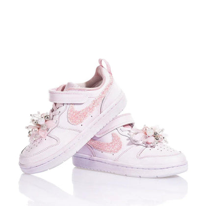 Nike Junior Pink Ice Court Vision