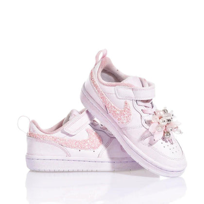 Nike Junior Pink Ice Court Vision