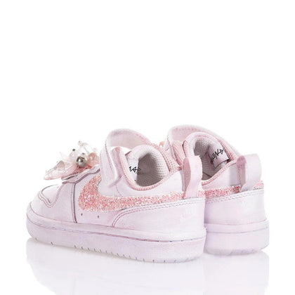 Nike Junior Pink Ice Court Vision