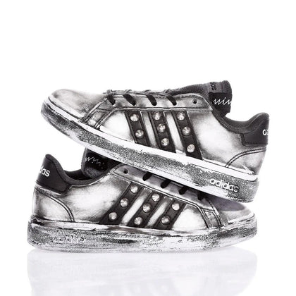 Adidas Junior Brooklyn Advantage Studs, Dewashed