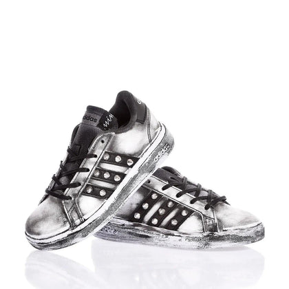 Adidas Junior Brooklyn Advantage Studs, Dewashed