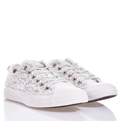 Converse Ox Glamor White Chuck Taylor Low Lace