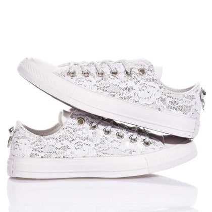 Converse Ox Glamor White Chuck Taylor Low Lace