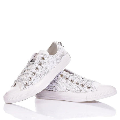 Converse Ox Glamor White Chuck Taylor Low Lace