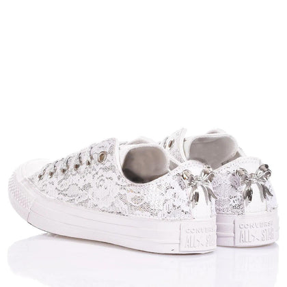 Converse Ox Glamor White Chuck Taylor Low Lace