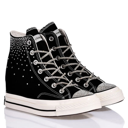Converse Wedge Swarovski Black Converse