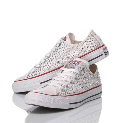 Converse Swarovski White Ox Chuck Taylor Low Swarovski