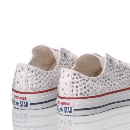 Converse Swarovski White Ox Chuck Taylor Low Swarovski