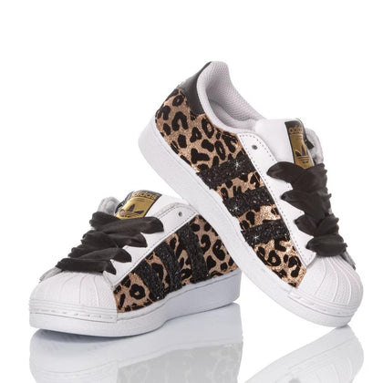Adidas Superstar Junior Leo Gold Superstar Animalier