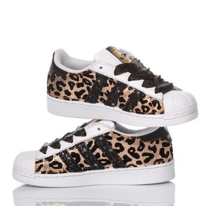 Adidas Superstar Junior Leo Gold Superstar Animalier