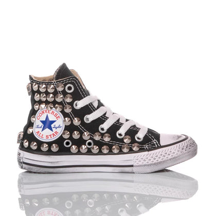 Converse Junior Black Stud Chuck Taylor Hi Studs