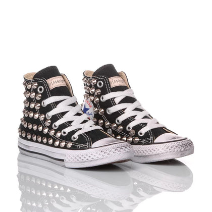 Converse Junior Black Stud Chuck Taylor Hi Studs