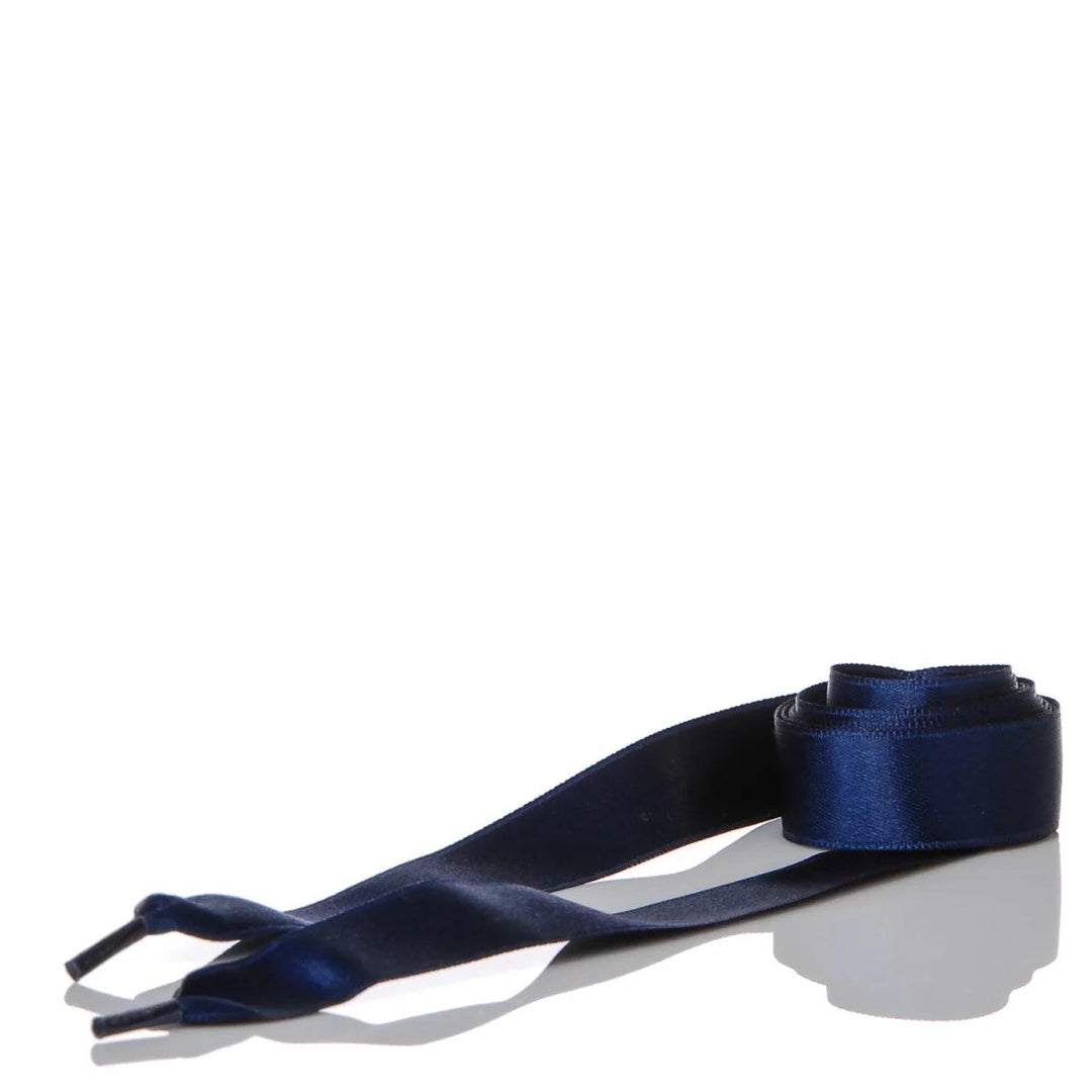 Blue Satin Laces 140 cm