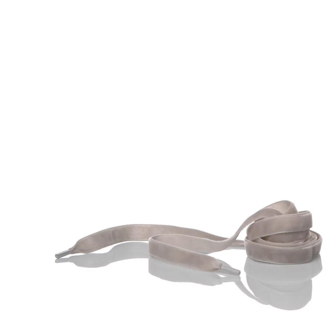 Light Gray Velvet Laces 140 cm