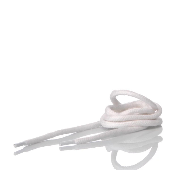 White Tubular Laces 110 cm