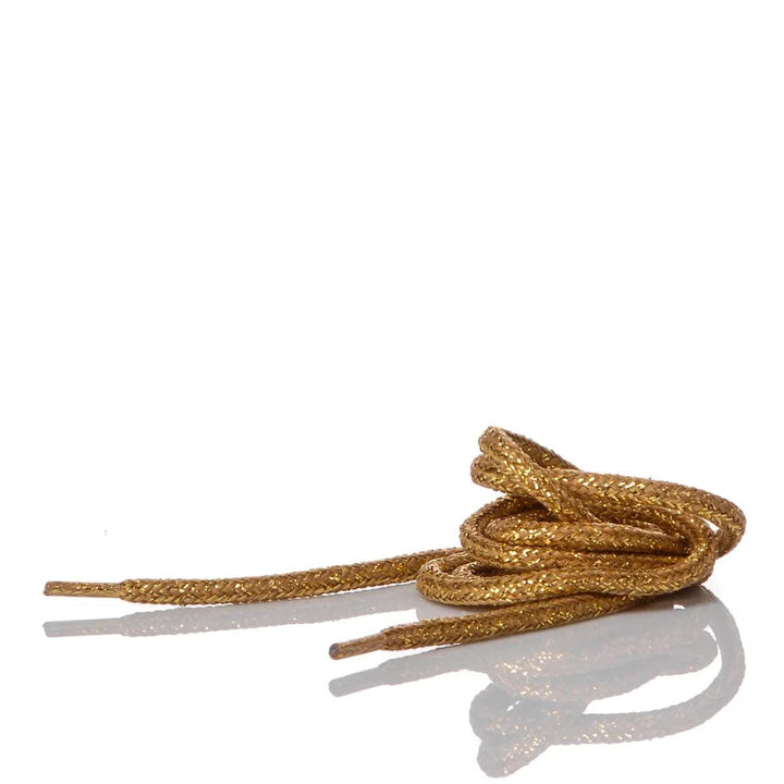 Gold Laminate Laces 90 cm