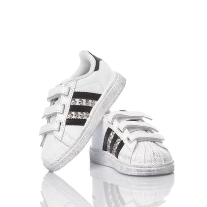 Adidas Superstar Baby London Silver Superstar Studs