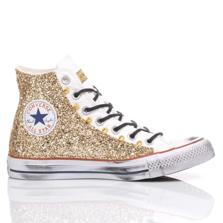 Converse Glitter Gold Chuck Taylor Hi Glitter