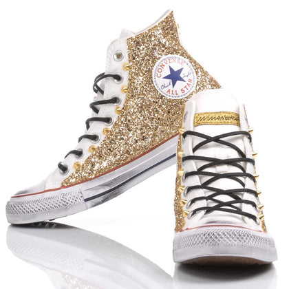 Converse Glitter Gold Chuck Taylor Hi Glitter