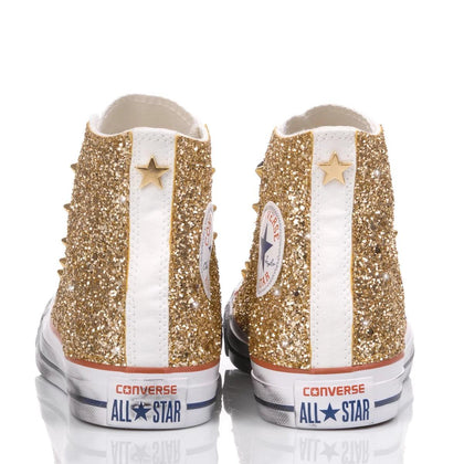 Converse Glitter Gold Chuck Taylor Hi Glitter